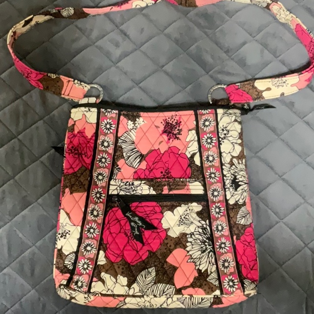 Vera bradley side bag small to medium size, ...new